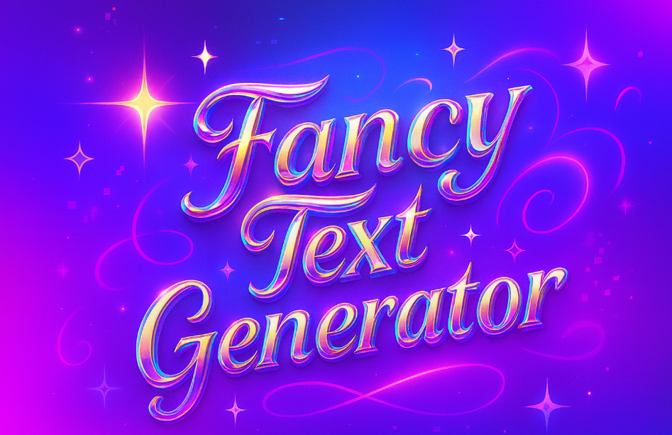Fancy Text Generator